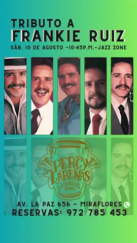 A 26 años de su partida, su música sigue más vigente que nunca: Tributo a Frankie Ruiz • El papá de la Salsa 🕺💃🔥 #NochesDeSalsa #Miraflores #Salsa #afinkeorquesta🇵🇪 #FrankieRuiz #limaperu 