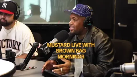 Shoutout Mustard for stopping by this week! Full interview out now on Power 106 YouTube! #BrownBagMornings #brownbag #power106 #morningshow #losangeles #youtube #mustardonthebeat 