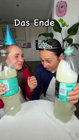 Sprudel Challenge mit Mama