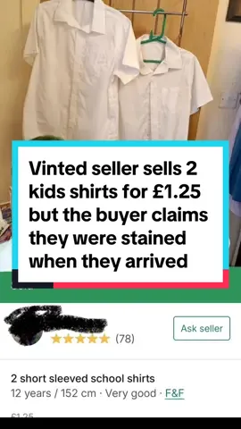 who’s in the wrong here? hmmm #vinted #shirt 