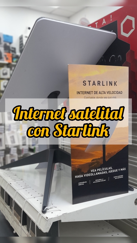 por si no sabías en Perú se puede adquirir el internet satelital de Starlink, ideal para zonas rurales.