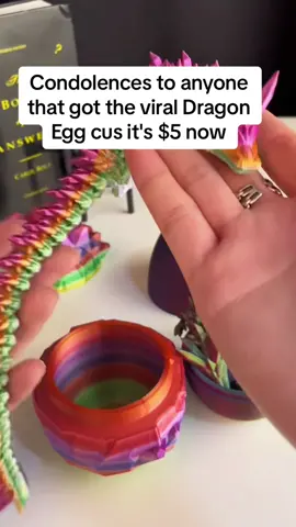 Mystery dragon egg #dragonegg #dragons #fidgettoys #3dprinting #fyp #tiktokmademebuyit #dealsforyoudays #foryou 