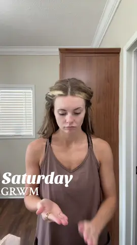 Saturday GRWM to my new JAM!! #fyp #foryoupage #MomsofTikTok #hairextensions #boymom #lucky #grwm 