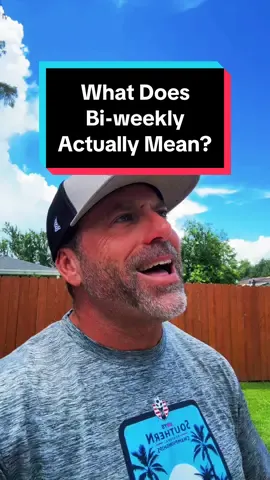 Replying to @Brando What does bi-weekly actually mean?#louisiana #coullioncrew #biweekly 