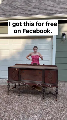 how i saved a century-old buffet from the landfill 🫶✨