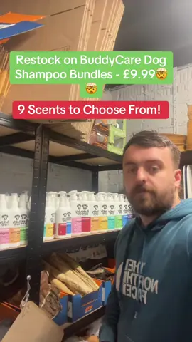 Buddycare Dog Shampoo Now back in stock only £9.99 The Shampoo alone retails for £9.99 so its a great Deal! #dogshampoo #doggrooming #doggroomer #PetsOfTikTok #puppy #dog 