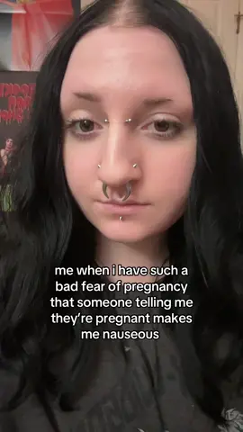 sorry no offense but now im scared that IM pregnant #fyp #foryoupage #phobia #phobias #tokophobia 