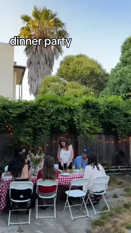 hosted my first italian summer dinner party 🥲🥲 #italiansummeraesthetic #dinnerpartyideas #sfsummer 