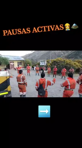 Pausas Activas 👷‍♂️🏔👷‍♀️💪azúcar!! 😅🤣 #mina #mineros_del_perú #mineria #paratiiiiiiiiiiiiiiiiiiiiiiiiiiiiiii #fyp #viral #ingeniera #ssoma #mujerminera #pausasactivas #sst #dinamicas #azucar 