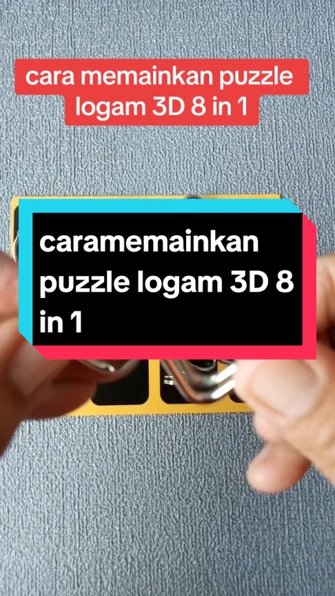 Cara bermain puzzle logam 3D 8 in 1 #puzzlebesi #puzzlebesiputar #carabermainpuzzlelogam3d8in1 #EkstraTrafficSession #wibgajiansale #wibgajian 