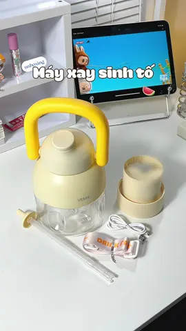 vừa xay vừa làm bình nước luôn quá tiện lợi 🍉🍓#mayxaysinhto #binhnuoc #unboxingvideo #xhtiktok #review #nghile2009 #LearnOnTikTok #giadungtienich #dientu 