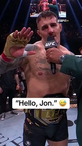 #TomAspinall calls out #JonJones after his win at #UFC304 👀 #mma #knockout