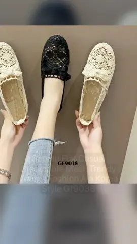 Sepatu Flat Casual Breathable Mesh Trendy Wanita Fashion Ala Korea Style Gf9038 #fyp #tiktokshop #viraltiktok #shopmaster #TikTokPromote #wibgajian #ttspilihangajian #sepatuwanita #fashionwanita 