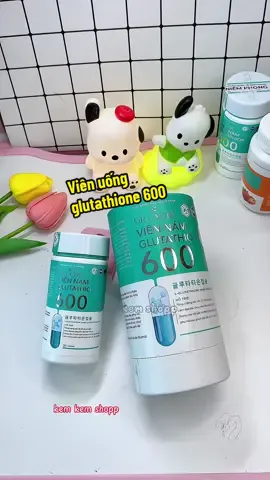 Viên uống glutathione600 hỗ trợ làm đẹp cho chị em#glutathione #glutathione600 #vienuongglutathione600 #vienuongtrangda #vienuongdepda #glu600 #glu600_chính_hãng #viên_uống_glutathion_600 #kemkemshopp 