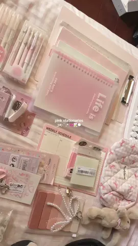 i think she likes pink? 😣🎀 a little sneak peek for my back to school prep with me video! 💭 #stationary #pink #aesthetic #pinterest #pinterestinspired #cutefinds #fyp #pinkaesthetic #backtoschool #girlyaesthetic #study #foryou #schoolsupplieshaul 