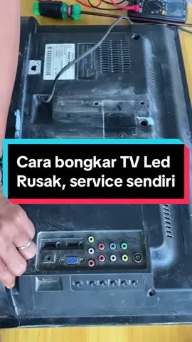 Belajar sambil praktek Cara Bongkar TV LED polytron 24 inch PLD 24T810. Bisa pakai obeng plus bermagnet.  Untuk yang mau service mandiri sangat sangat memungkinkan belajar sambil praktek. #bongkartvledrusak #servicetvsendiri #servicesendiriaja #servicesendirijauhlebihhemat #alatbongkartv #obengplusmagnet #obengpanjang #tvledrusakstandby #tvledrusak #wibgajian #komisi50juta #mangasol 