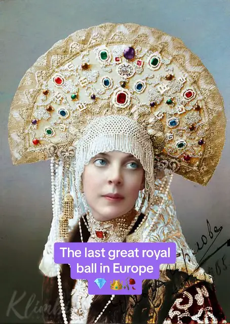 The 1903 romanov ball, the ‘last royal ball in europe’ #History #historytok #romanov #anastasia #royalfamily #crownjewels #tiaras #ball 