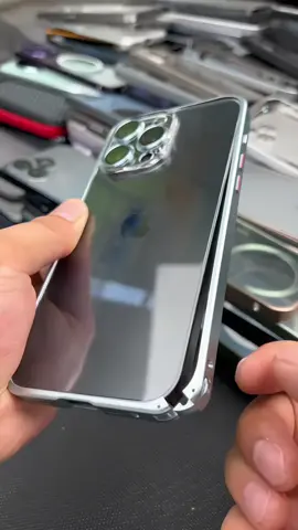 Ốp lưng iphone khung viền kim loại, mặt lưng trong suốt, chống sốc mới! ##oplungiphone #oplungchongsoc #oplungdienthoai #oplungiphone11promax #oplungiphone12promax #oplungiphone14promax #oplungiphone13promax #oplungiphone15promax 