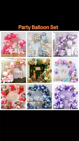 Party Balloon Set Confetti Ballon Garland Arch Kit Happy Birthday Wedding Party Decor! #Partyballoons  #superaffordable  #clicktheyellowbasketbelow👇 