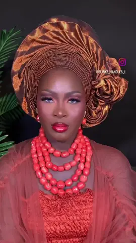A Premium Bridal look 🤎🙈🥹🔥 Accepting bookings for June/ July 👍 🌍🙌🏻 Gele styled // @blinkz_handles_1  Mua // @fejisglam  Outfit and Accessories // @iyenemibeadscollection  Photographer // @frankiesoft_photography  #bridal  #brides #explorer #celebritygelestylist #weddingsinportharcourt  #gele #gelestylist #geleartist #explorepage #exploring #explore #sego #segoasooke #segogele #exploremoreً  #explorepageًًً 