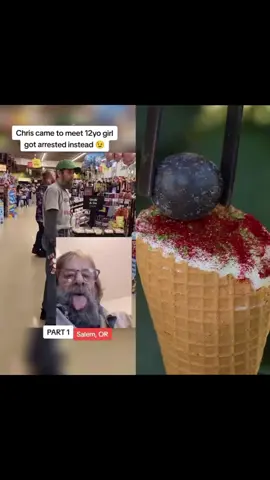 Part 1 chris came to meet 12 yo girl got arrested instead🤣 #satisfyingvideo #fypシ゚ #funny #tiktok #funnyvideos 