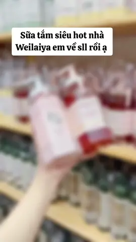 Sữa tắm nhà weilaiya em có sẵn rồi ạ. Mùi thơm hoa hồng & hoa trà ❤️ #body #suatam #suatamnuochoa #suatamweilaiya #suatamhoahong #suatamhoatra #weilaiya #weilaiyachinhhang #suatamtrangda #suatamhuongnuochoa 