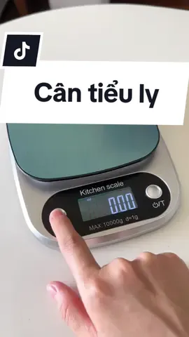 Cân tiểu ly nhà bếp tiện lợi, nhà ai cũng cần #cantieuly #cantieulydientu #cantieuly10kg #review #hienngangreview✅ #xuhuong #viral 