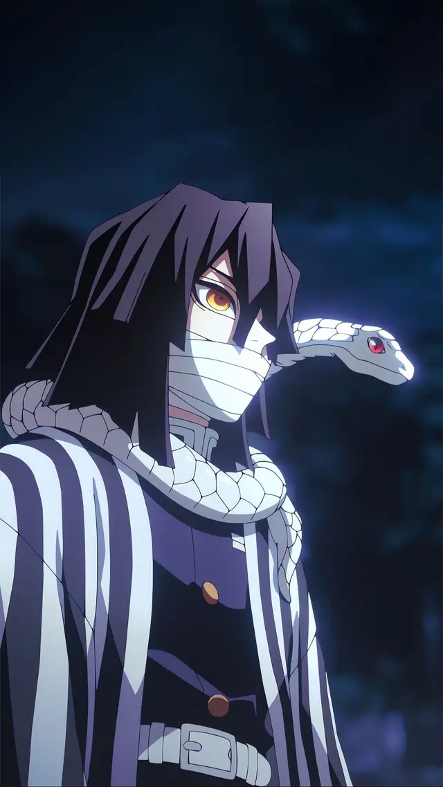 Obanai wallpaper🐍 #wallpaper #demonslayer #obanai #fy #fyp 