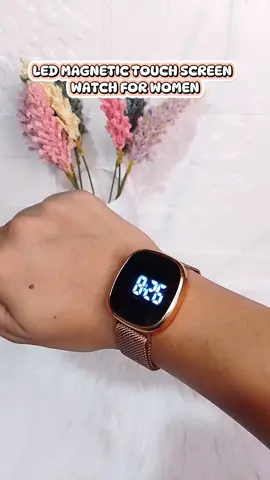 LED MAGNETIC TOUCH SCREEN WATCH FOR MEN AND WOMEN ang ganda po nito.. #watch  #fashionble  #magnetic  #ledwatch  #watchforwomen  #fashion  #touchscreenwatch #magnetictouchscreenwatch #affordablewatch  #fyppppppppppppppppppppppp 