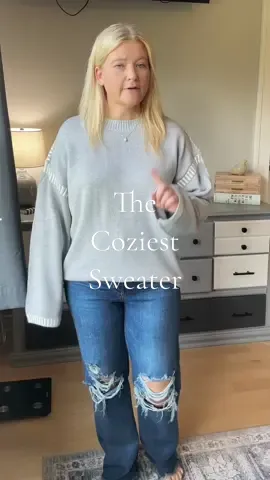 Ladies this is on sale!  Run!  The coziest sweater you will own! #dokotoo #sweaterweather #chunkysweater #womensclothing #sweater #womensfashion #fallfashion #fallclothes #sweaterstyle #sweatersale #trendysweater #OOTD #tiktokshopbacktoschool #tiktokmademebuyit 