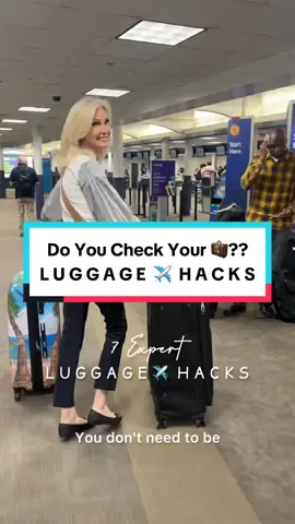 ✈️ 🧳 TRAVEL HACKS: LUGGAGE 🤩❤️ Are you a bag checker or do you carry on? If it’s a weekend, I’ll carry on, but anything over that and I’m checking a bag! Here are my favorite tips to making sure it arrives at the same time I do 🛬 Do you have a hard shell suitcase or a soft sided one? Comment and LMK! 🥰 XO, Lora 🩷 CHECKOUT my website: LORAfied.com for more! ➡️ @lorafied wherever you are! ⏱ TikTok 📺 YouTube 📌 Pinterest 👍 Facebook #tiktoktravel #traveltok @Amazon @Amazon Home  #LORAfied #homemaker #travelhack #travelhacking #checkedin #luggage  #flight #delayed #airporttransfers #airports #travelsmart #traveladvice #traveltipsandtricks #travelhacker #budgettravel #travelluggage #travelbags #travelhacks #suitcasetravels #packinghacks #carryonluggage #travelingfamily #packingtips #travelexpert #travelingstuff #travelingmom #hereforyou #ballingonabudget #momhacks #realmomlife