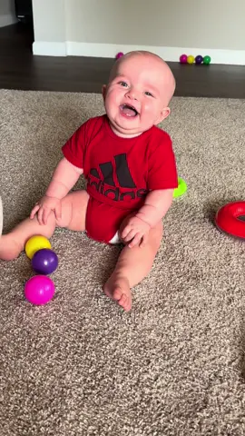 Part 2 of making Levi laugh by throwing his toys 😂 #foryou #foryoupage #baby #babyboy #babylove #babytok #babytiktok #boymom #funny #funnyvideos #funnyvideo #fy #fypage #fypシ゚viral #viral #trending #momtok #momlife #MomsofTikTok #babiesoftiktok #babies #laugh #follow 