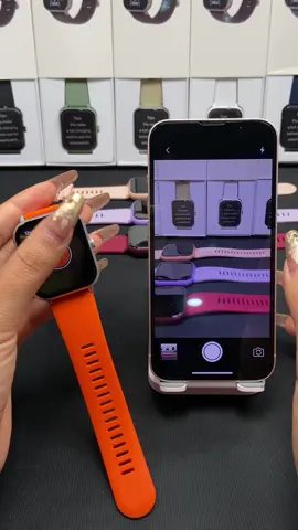 Such a colorful watch#watch #smart #TikTokShop #bluetooth #colorful 