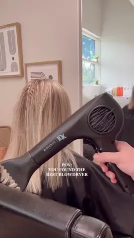 In the salon with @stephhjackson transforming hair into a sleek, polished blowout using the 10X Dryer.  Celebrate #NationalBlowoutDay with us and take 25% off any dryer on BioIonic.com + snag a free gift with your purchase. 😉📲 #BioIonic #BioIonicHair #Sale #Blowouts #SalonTools 