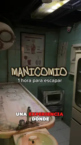 Nos metimos a jugar a un MANICOMIO y fue una experiencia INTENSA… 😨🧠 #fyp #foryou #enigmarooms #escaperoom #terror #cdmx #ciudaddemexico @Enigma Rooms 