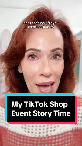 In the end, I did end up going to the #tiktokshop event. I did end up finding @Elena Duque TV Beauty Expert And we had a fabulous time and kearned a lot 🤩 #storytime #tiktokshopevent #makeuplovers 