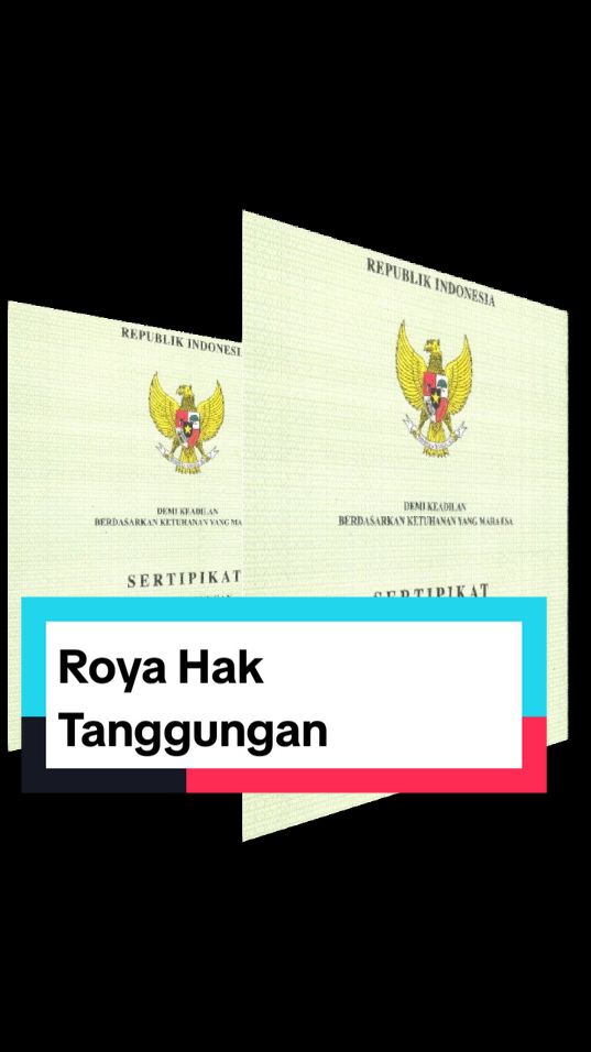 Roya Hak Tanggungan #roya  #bpn 