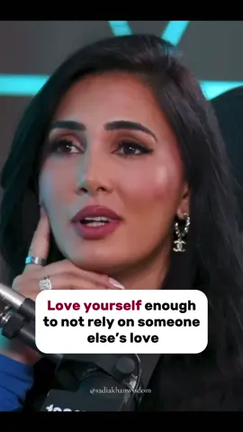 Without Self-esteem there is no Self-respect. #sadiakhanwisdom #sadiapsychology #sadiakhan  @Sadiapsychology @Tom Bilyeu 