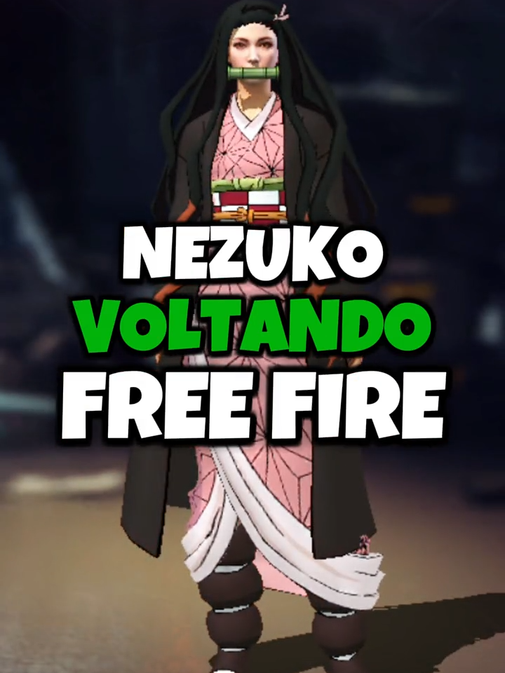 NEZUKO VOLTANDO NO FREE FIRE DEMON SLAYER #punisherff #freefire #alexhulala #demonslayer