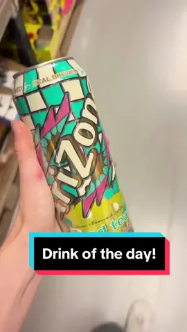 Nat’s Drink of the day👀🥤 #trending #fyp #arizona #icetea #lemon 