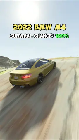 BMWs vs giant ramp #gaming #fyp #beamng #beamngdrive #car