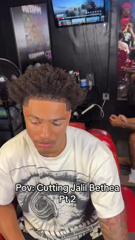MemphCutz x Jalil Bethea #fyp #basketball #barber 