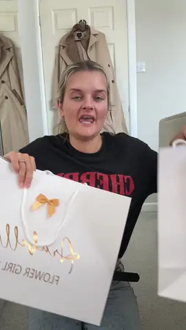 Make my kids night before wedding bags #JALFamily #weddingtiktok #bride2024 