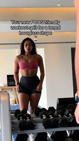 This is your sign to start the 3-2-8 method. We start Monday! #pcosweightloss #pcos #hourglass #workoutsforwomen #workoutroutine 