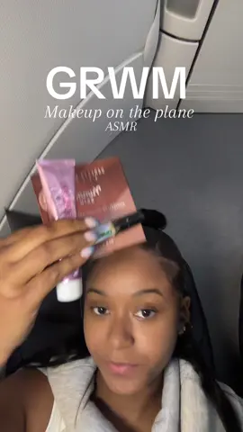 Me and my gum go together real bad 😂 #grwm #grwmmakeup #airplanemakeuproutine #traveltiktok #fypage #fypシ゚viral #fyp #grwmroutine #makeup #makeuphacks #makeuptransformation #BeautyTok #creatorsearchinsights 