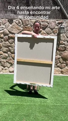 Día 4 mostrando mi arte hasta encontrar mi comunidad.💜 #pintandouncuadro #oilpainting #oilcanvas #cuadro #art #artetiktok 