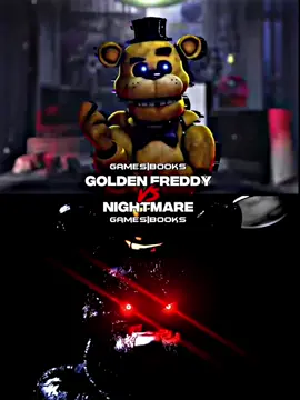 Golden Freddy Vs Nightmare || #fnaf #fivenightsatfreddys #tiktok 