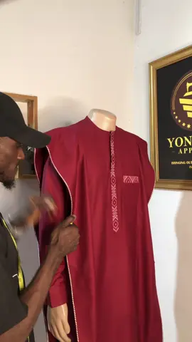 Portable maroon agbada for your comfort  Steeze 💯 Composure 💯 We are a brand to trust  With 40k -100k (depending on the type of fabric) this can be yours 🤝 #fyp #fashion #malefashion #viral #yongsimapparel #portableagbada #miniagbada #steeze #composure #creatorsearchinsights 