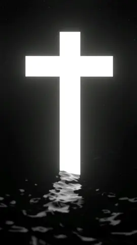Christ Cross Live Wallpaper #livewallpaper #animation #ocean #night #neon #christian #stars #water #blender #black #jesus 