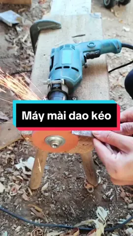 Bộ đá mài gắn máy khoan, chuyển đổi máy khoan thành máy mài dao, kéo, đánh bóng rất tiện lợi #maymaidao #damaiganmaykhoan #chuyendoimaykhoanthanhmaymai #xuhuong #dodungtienich 